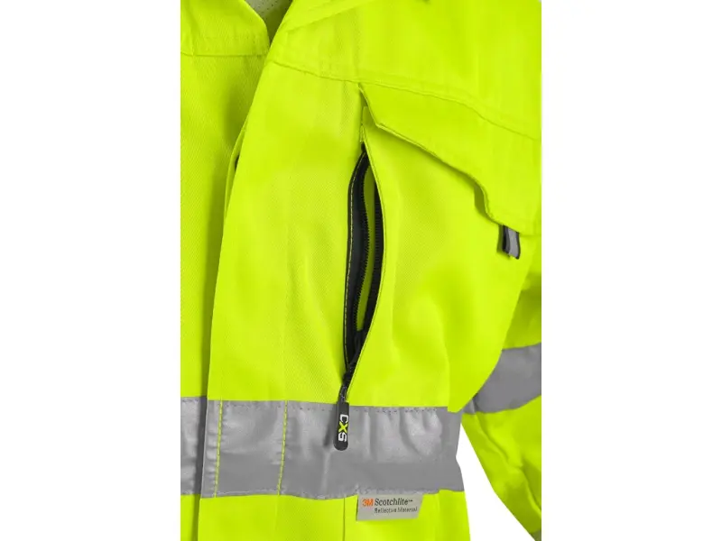 Blůza CXS NORWICH, výstražná, pánská, žluto-modrá, vel. 58